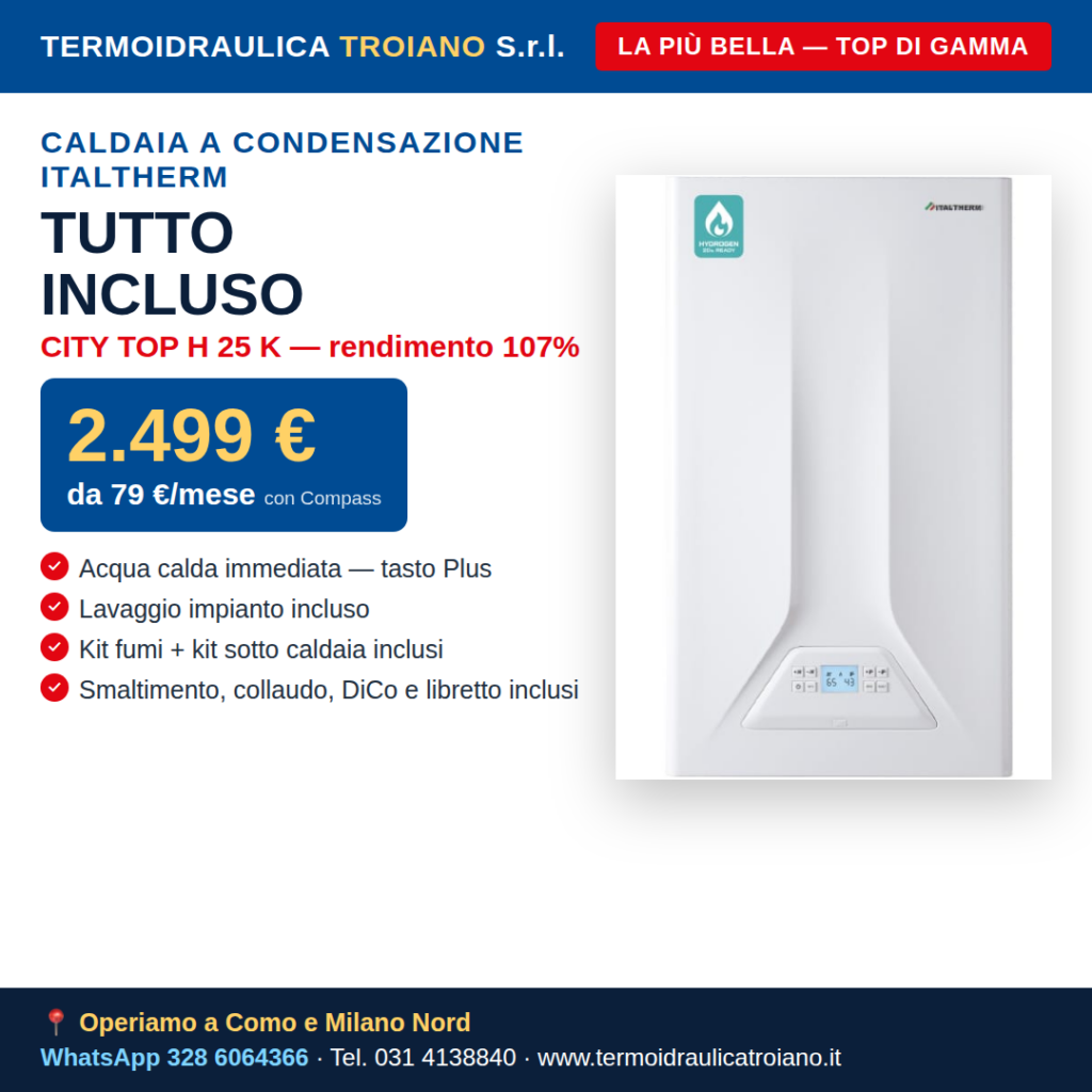 Caldaia a condensazione city top
